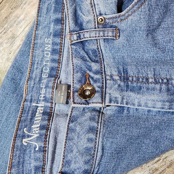 Natural Reflections Stretchy Denim Jeans  sz 12A W-496 - Picture 3 of 8